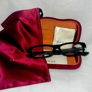 Gucci prescription glasses.